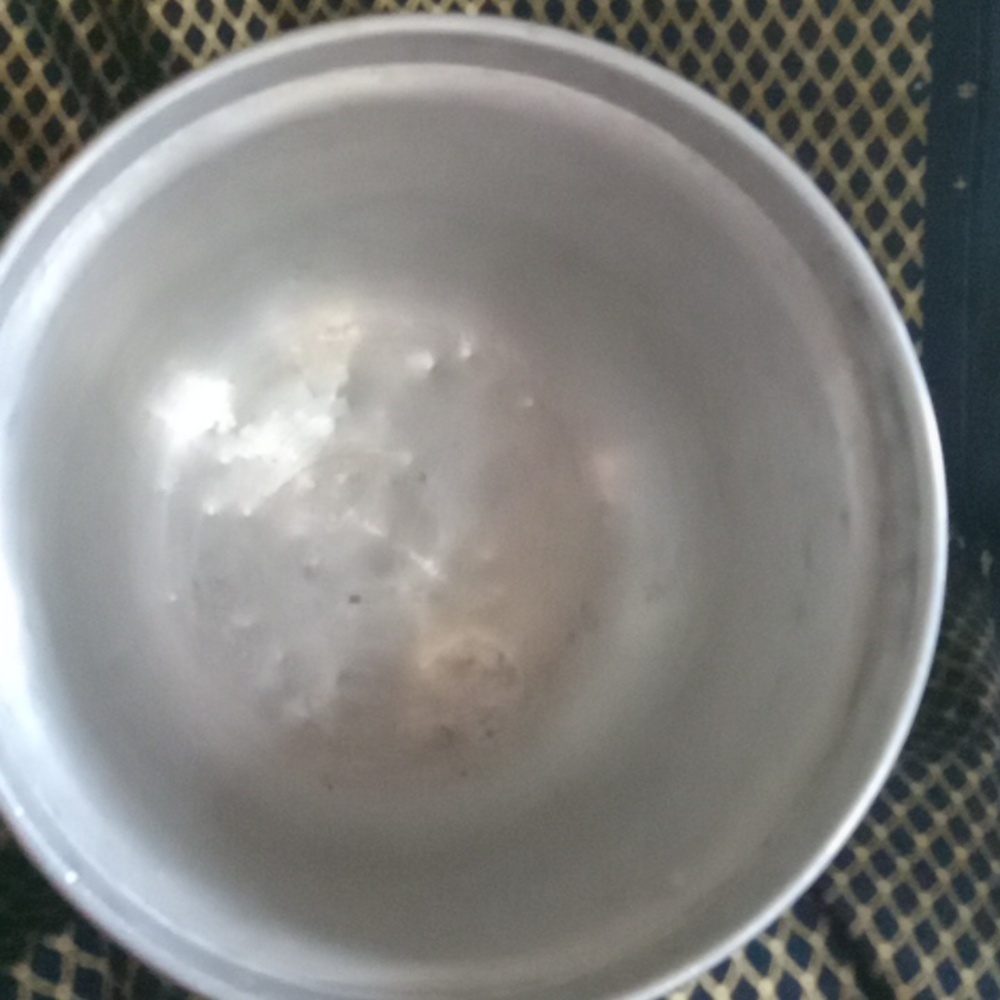Italian Silver Hammered aluminum Ice Bucket - Picture 2 of 8